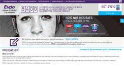 Desktop Screenshot of evzio.com